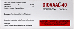 Diovaal 40 Tablet 10